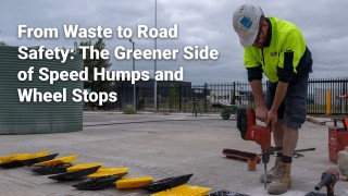 From Waste To Road Safety: The Greener Side Of Speed Humps And Wheel Stops