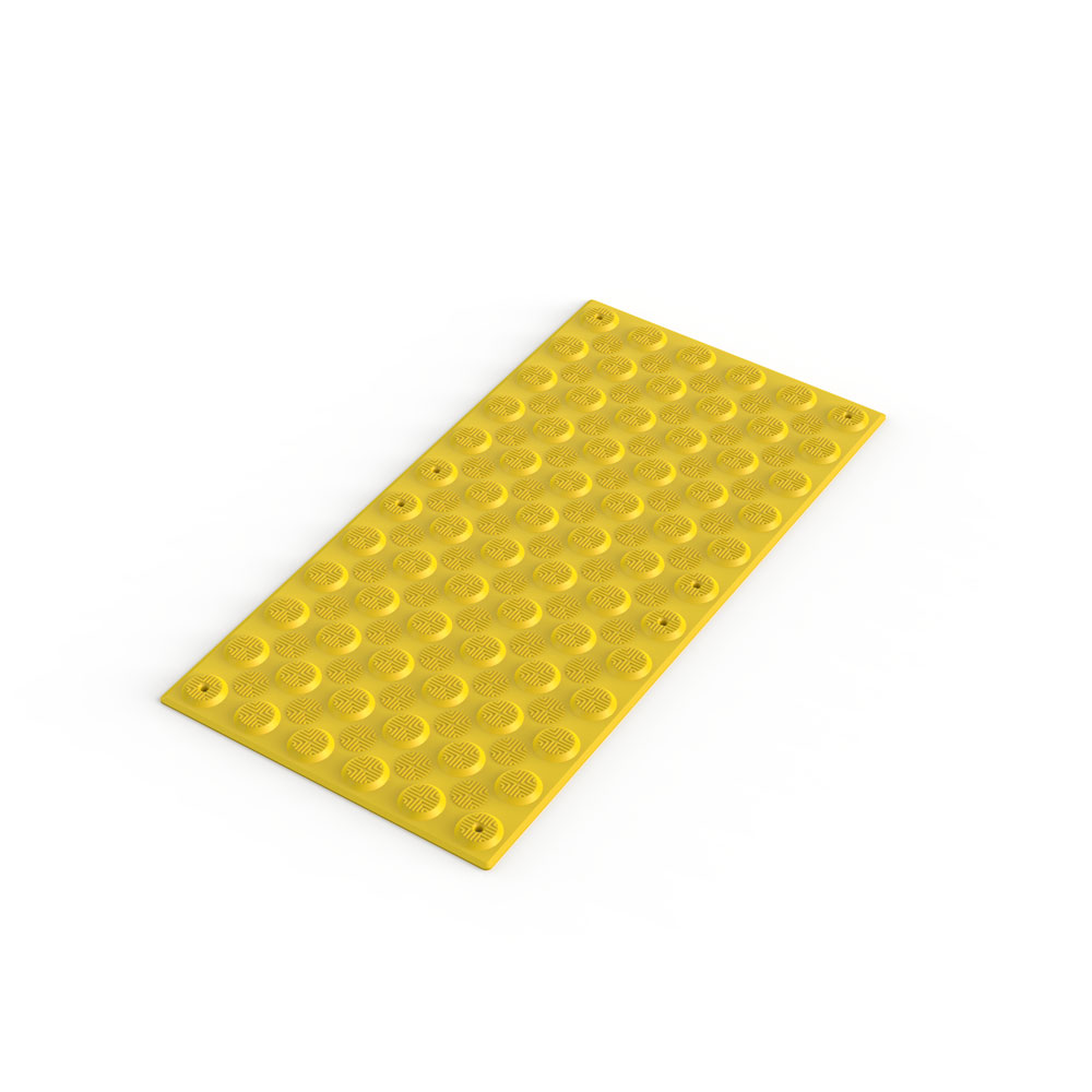 Warning Tactile Pad 300 x 600mm - Yellow Fibre Reinforced Polymer 